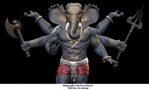 Holographic Ganesh2-small